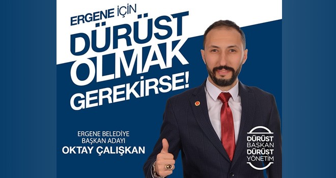 Saadet Partisi Ergene Adayı Oktay Çalışkan Oldu