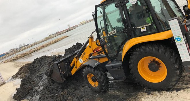 Tekirdağ’ın Kıyı ve Plajları Temizlenmeye Devam Ediyor