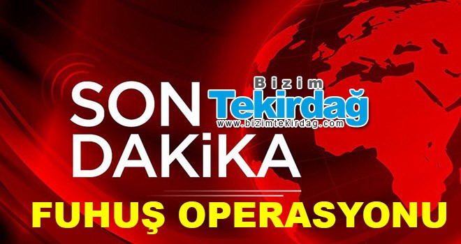 Fuhuş operasyonu 3 gözaltı