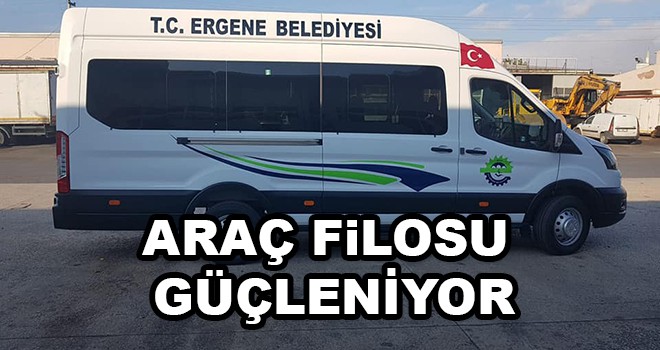 Ergene Belediyesi Araç Filosunu Güçlendiriyor