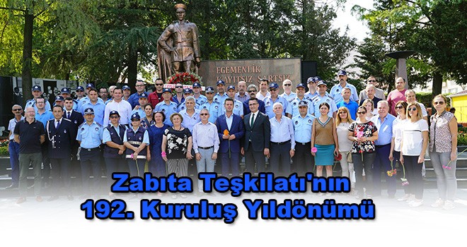 Zabıta Haftası Törenle Kutlandı