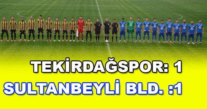 Tekirdağspor Bu Sezon İlk Kez Namık Kemal’de