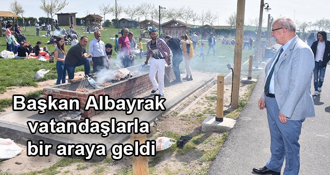 Başkan Albayrak Çorlu’da vatandaşlarla bir araya geldi