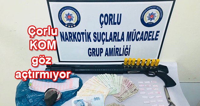 Çorlu KOM’dan torbacı operasyonu 6 kişi tutuklandı