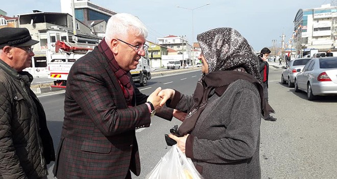 Başkan Yüksel Sabah Namazını Kılarak Yeni Dönemine Başladı