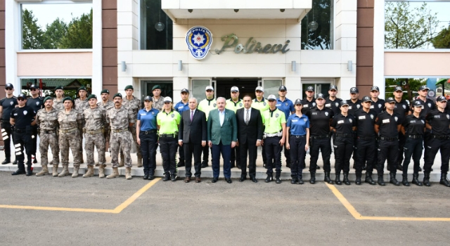 TBMM Başkanı Mustafa Şentop Tekirdağ'da Emniyet Personelinin Bayramını Kutladı