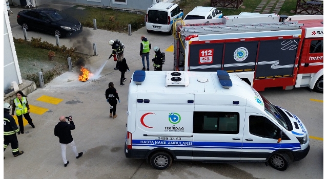 Büyükşehirden Afet Acil Durum Tatbikatı