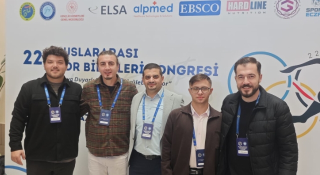 Emirhan Akçakoca Uluslararası Spor Bilimleri Kongresinde