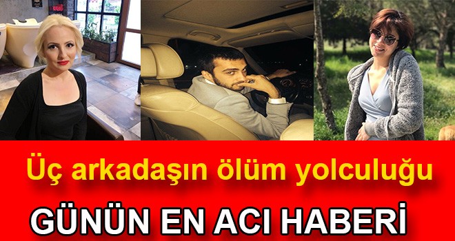 Otomobil hurda yığınına döndü: 3 ölü