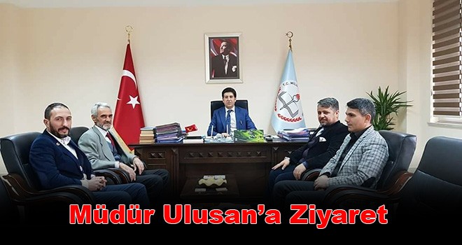 Saadet Partisinden Müdür Ulusan'a Ziyaret