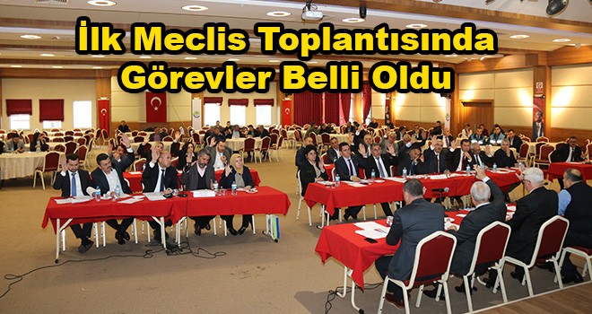 Ergene Belediyesi İlk Meclis Toplantısı Yapıldı