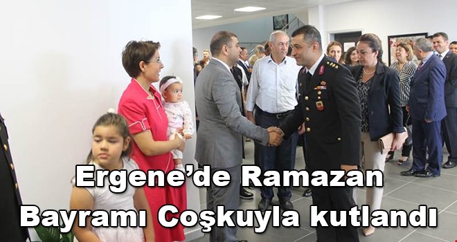 Ergene’de Ramazan Bayramı Coşkuyla kutlandı