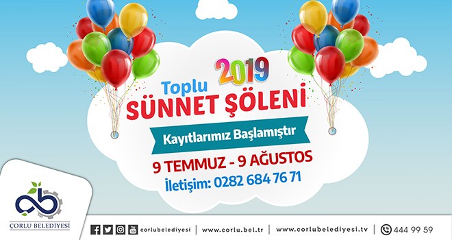 Toplu Sünnet Şöleni Kayıtları Başladı