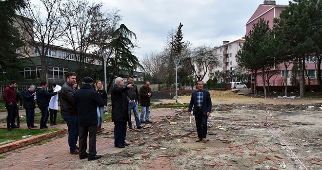 Atatürk Parkı'nda Çalışmalar Başladı