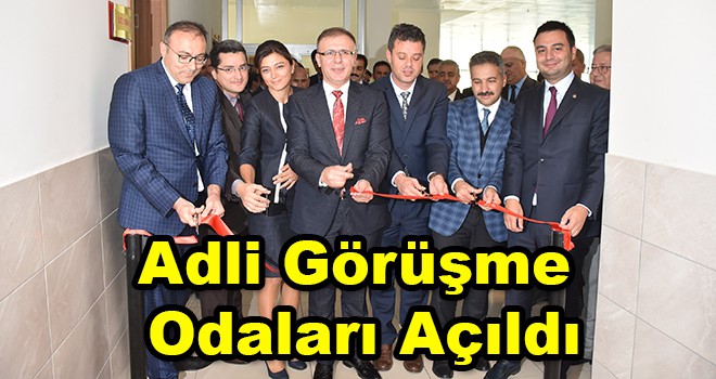 Çorlu Adliyesi'nde Adli Görüşme Odaları hizmete girdi