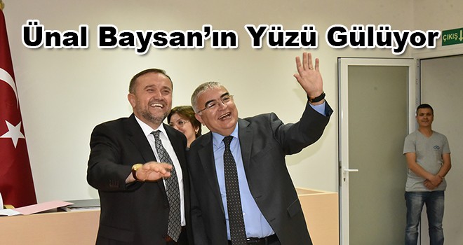 Ünal Baysan'ın Yüzü Gülüyor