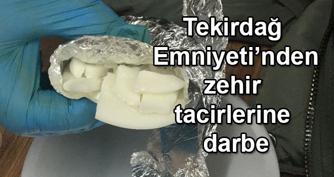 Narkotik polisinden zehir tacirlerine darbe