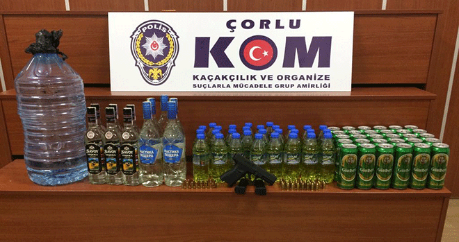 Kaçak İçki Baskını