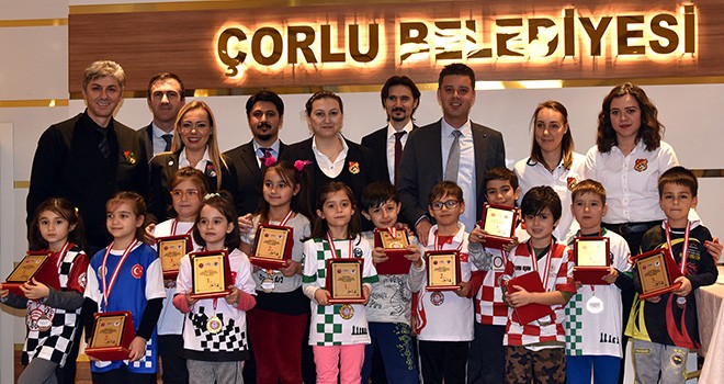 Satranç Tekirdağ İl Birinciliği Turnuvası Çorlu’da Düzenlendi