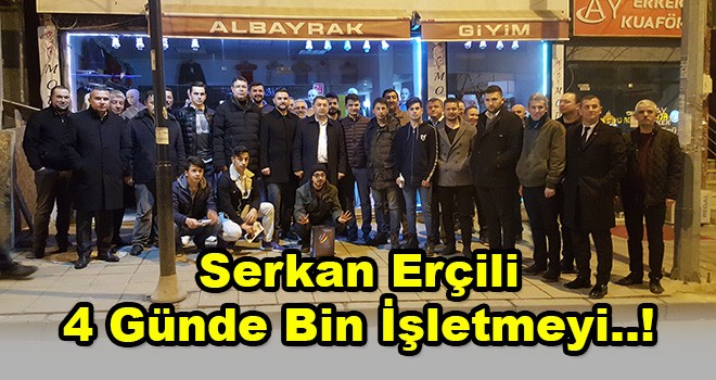 Başkan Adayı Serkan Erçili Son 4 Günde Şaşırttı