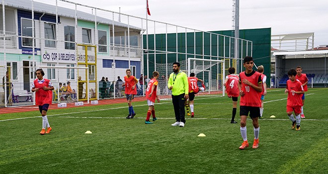 U14 Milli Takım Seçmeleri Çorlu'da Yapılıyor