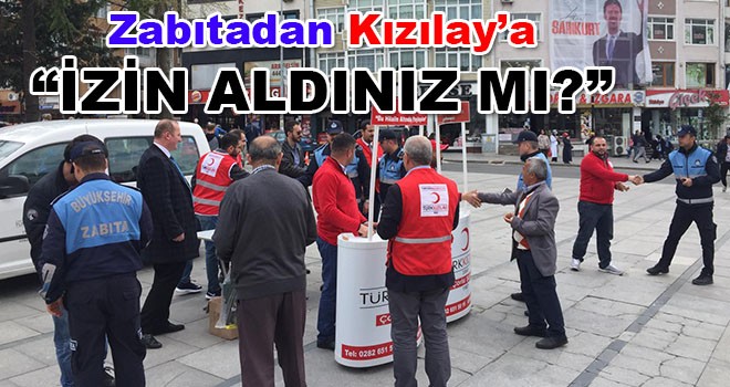 Zabıtadan Kızılay’a ilginç yasak