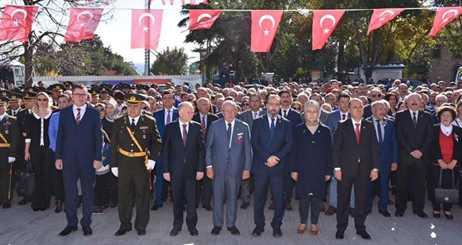 29 Ekim Cumhuriyet Bayramı Çelenk Sunma Töreni