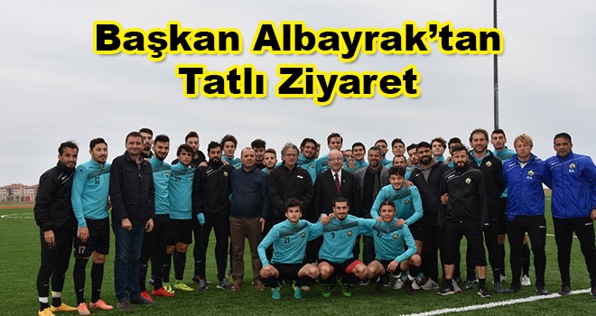 Tekirdağspor Kulübü’ne Tatlı Ziyaret