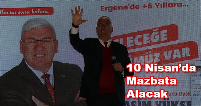 Başkan Yüksel mazbatasını alacak