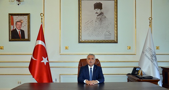 Vali Aziz Yıldırım’ın 10 Kasım Atatürk’ü Anma Günü Mesajı