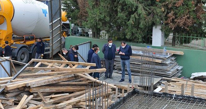 Çiftlikönü Mahalle Konağı ve Spor Tesisleri Yükseliyor