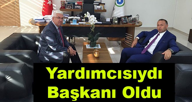 Yardımcısıydı Başkanı Oldu