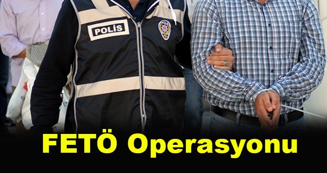 Tekirdağ’da FETÖ Operasyonu