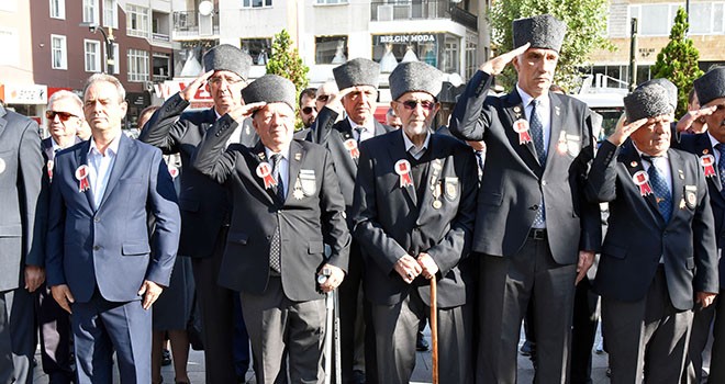 Çorlu’da Gaziler Günü törenle kutlandı