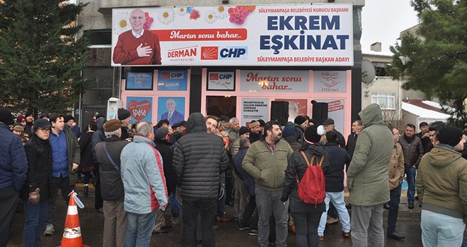 Ekrem Eşkinat İkinci Seçim Ofisini Açtı