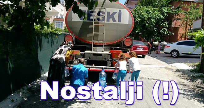 TESKİ’den Çorlu’ya Nostaljik (!) Hizmet