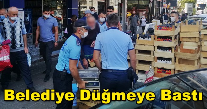 Belediye Seyyar Satıcılar İçin Düğmeye Bastı