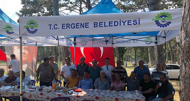 Ergene Belediye Başkanı Rasim Yüksel derneklerin etkinliklerine katıldı