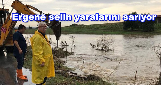 Ergene selin yaralarını sarıyor