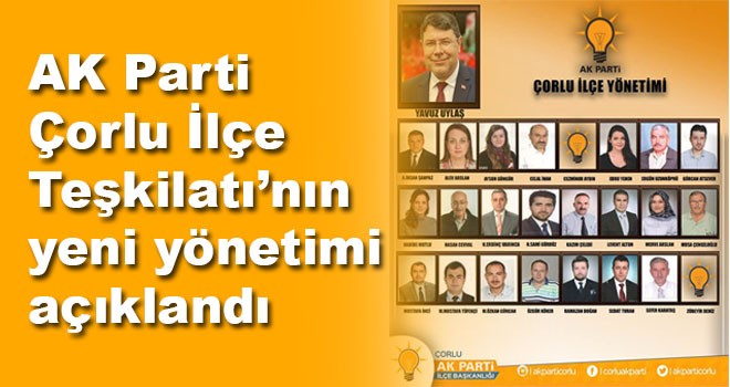 AK Parti’nin yeni yönetimi resmen açıklandı