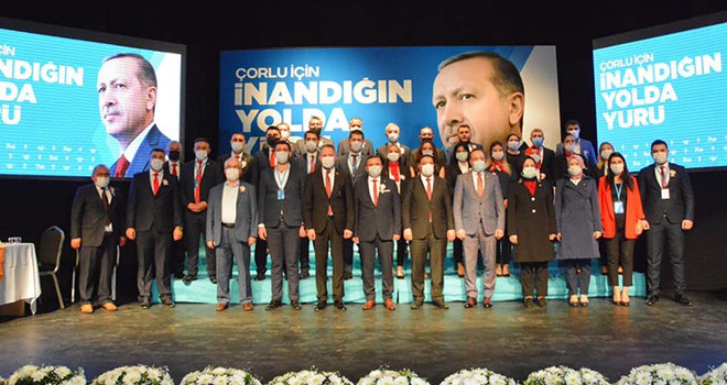 AK Parti'de Mustafa Keskin Çorlu'nun Yeni İlçe Başkanı