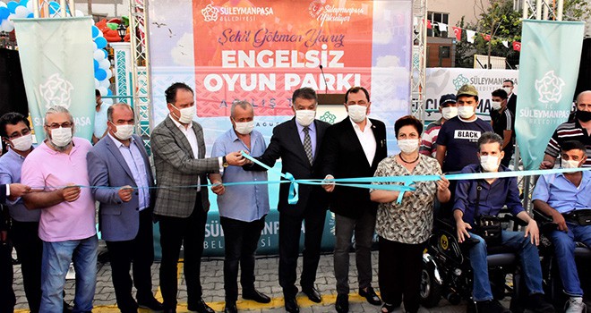 Engelsiz Park Süleymanpaşa’da Hizmete Girdi