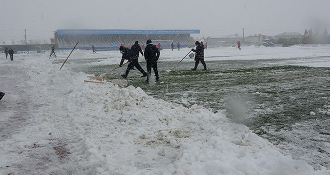 Ergene Velimeşespor’un Maçı Kar Nedeniyle Ertelendi