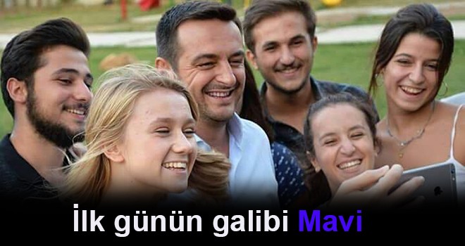 CHP’de İlk Günün Galibi Mavi