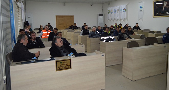 Büyükşehir Belediyesi’nde Hizmet İçi Eğitim Devam Ediyor