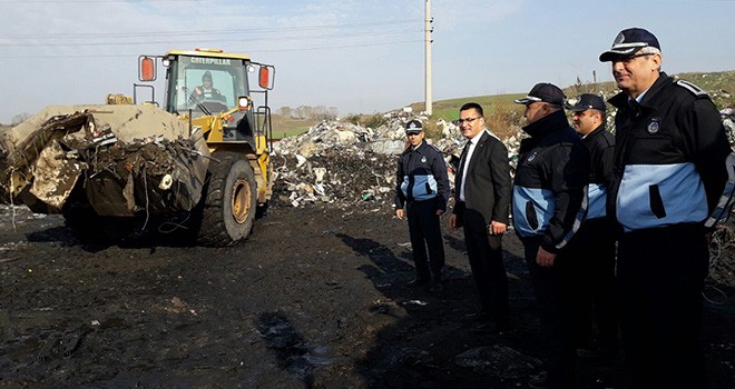 Zabıta Müdürlüğü Atık Toplayıcılarını Denetledi