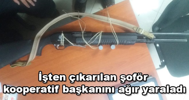 İşten çıkarılan şoför minibüsçüler kooperatifi başkanını bıçakladı