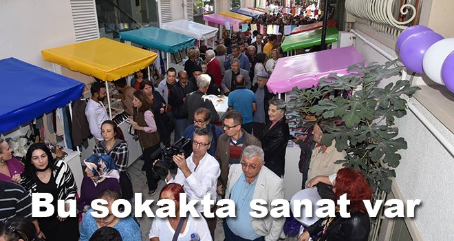 Çorlu Sanat Sokağı açıldı