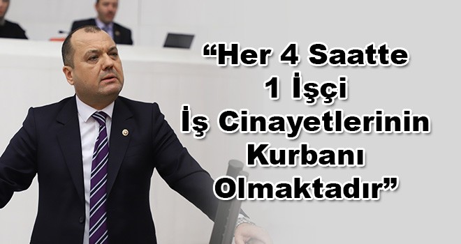 Milletvekili İlhami Özcan Aygun: Yaşasın 1 Mayıs