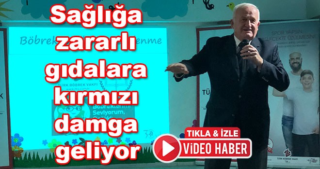 Sağlığa zararlı gıdalara kırmızı damga geliyor